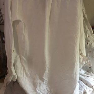 100% cotton linen tunicSize large, it runs large